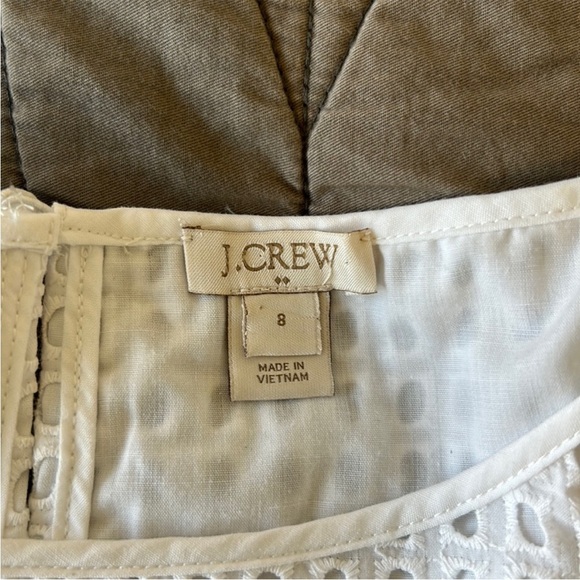 J CREW square lace dress women’s size 8 - Picture 5 of 9